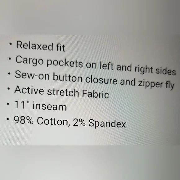 NWT BLACK CARGO LEE RELAXED FIT SIZE 29 - Picture 13 of 13